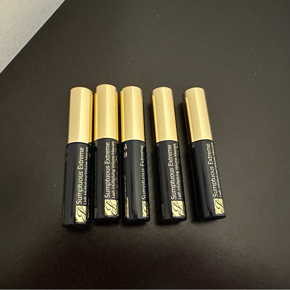 NEW 5x2.8 ml NEW ESTÉE LAUDER SUMPTUOUS EXTREME MASCARA BUNDLE